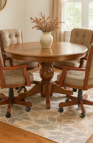 Darafeev's 960 Arm Chairs in Dining Room Table