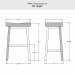 Amisco's Miller Bar Height Dimensions