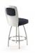 Trica Calvin Swivel Stool to Match Stainless Steel Appliances