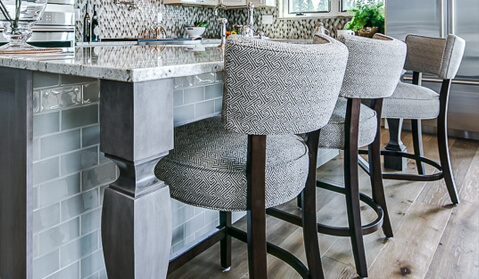 Link, Style Upholstering Bar Stools