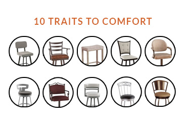 10 Traits to a Comfortable Bar Stool