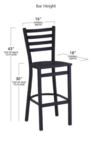 Bar Height Dimensions