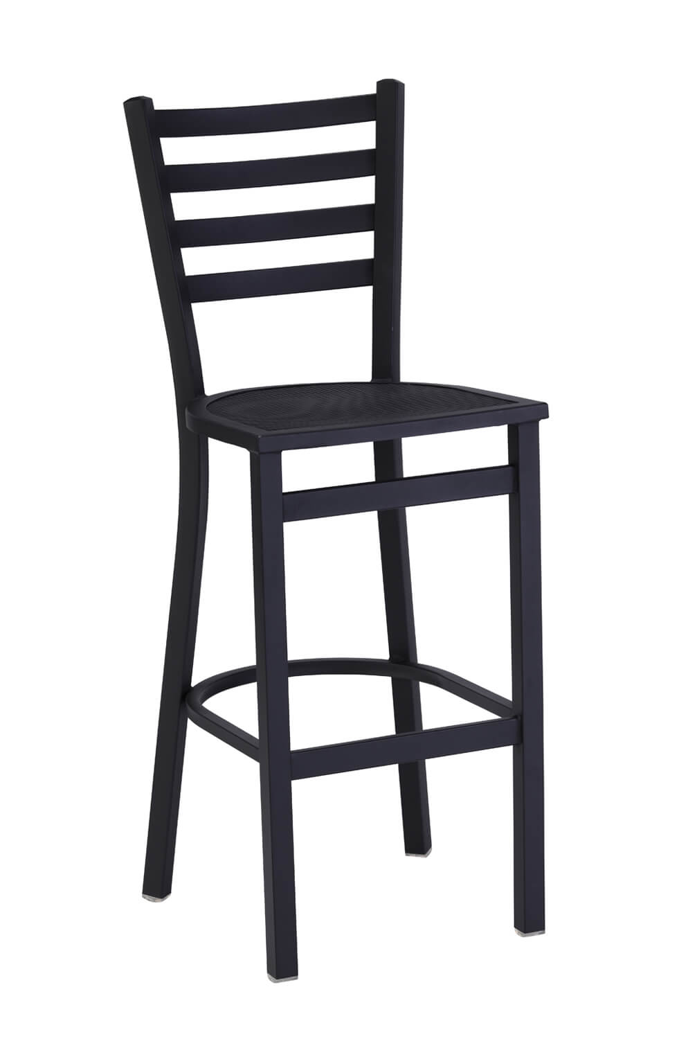 Holland Co S Jackie Black Outdoor Stool, Outdoor Wooden Bar Stools With Backs