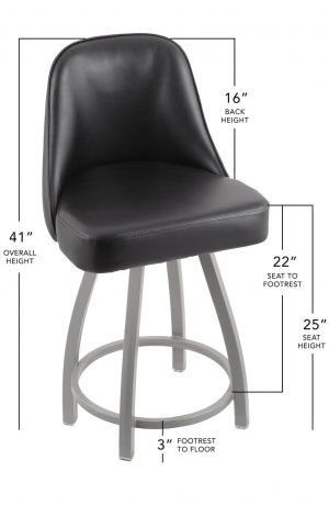 Holland's Grizzly Counter Height Dimensions