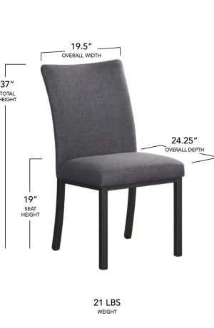 Trica's Biscaro Plus Chair Dining Height Dimensions