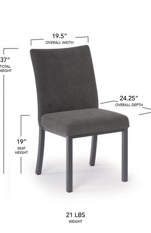 Trica's Biscaro Plus Chair Dining Height Dimensions