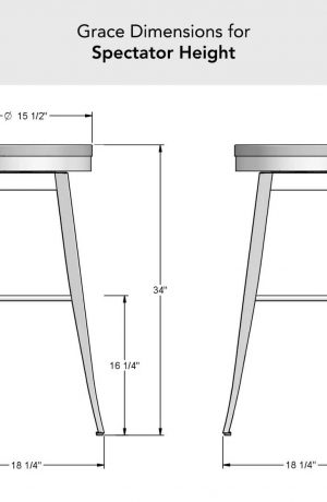Amisco's Grace Dimensions for Spectator Height