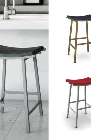 Amisco's Miller Customizable Bar Stool in a Variety of Colors