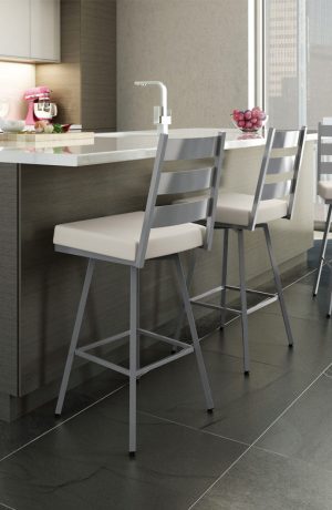 Amisco Level Swivel Stool for Contemporary Kitchens