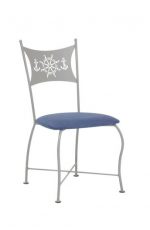 Trica Art Collection Vanity Chair with Laser-Cut Back