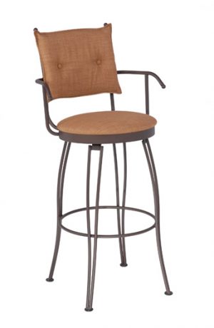 Trica Bill 2 Swivel Stool with Arms