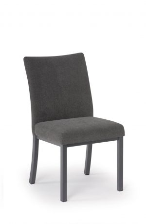 Trica's Biscaro Modern Gray Dining Chair with High Back