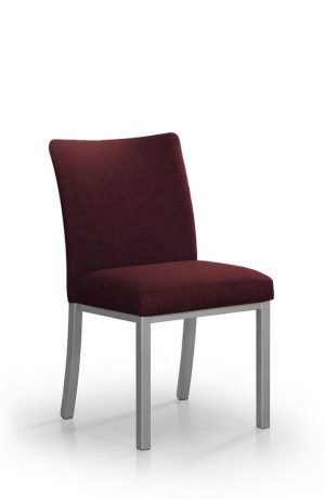 Trica's Biscaro Platinum Metal and Red Seat and Back Cushion