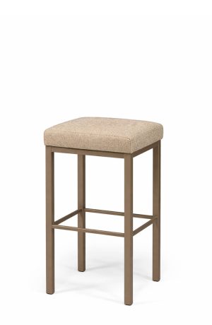 Trica's Day Modern Latte Backless Bar Stool