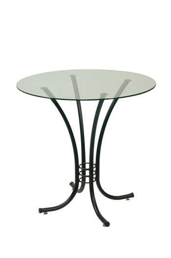 Erika Table with Round Glass