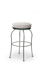 Trica's Kim Backless Swivel Stool with Thick Comfort Seat