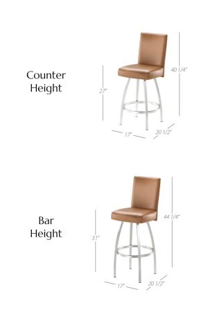 Trica's Nicholas Counter Height and Bar Height Dimensions