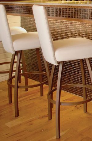 Trica Nicholas Swivel Stool for Modern Kitchens