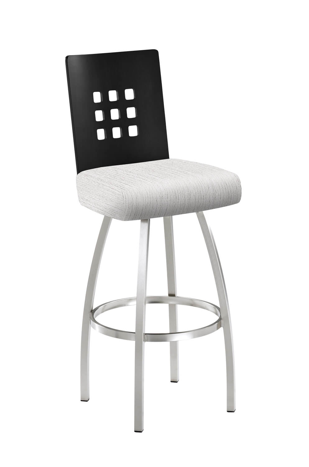 Tristan Swivel Stool with Back
