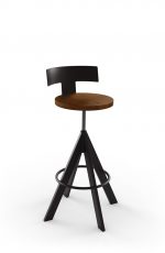 Amisco Uplift Adjustable Stool with Low Back