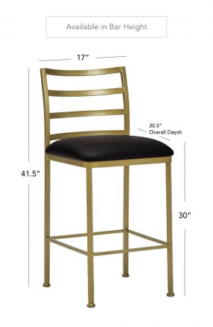 Wesley Allen's Benton Stool in Bar Height