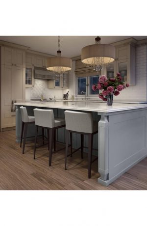 Amisco Ethan Stationary Stool in Modern Country Kitchen