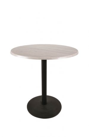 Wharton All-Season Outdoor Table with White Marble Top