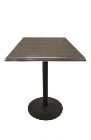 Wharton All-Season Outdoor Table with Charcoal Top