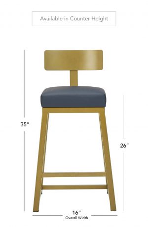Wesley Allen's Pismo Stool in Counter Height