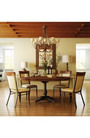 Amisco Eleanor Dining Chair in Country Modern Dining Room