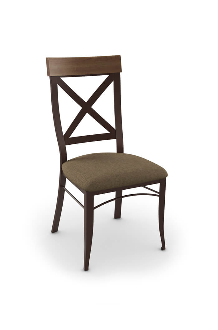 Amisco Kyle Dining Chair W Cross Back Free Shipping