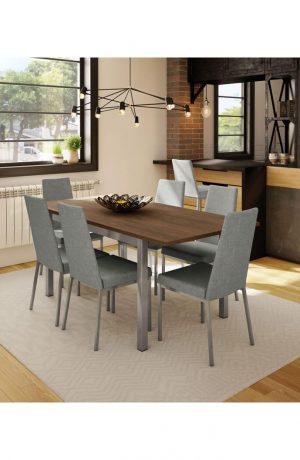 Amisco Linea Comfortable Modern Dining Chair