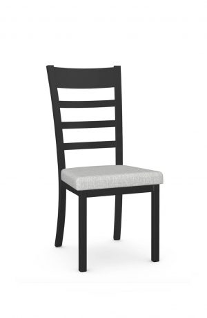 Amisco's Owen Black and White Modern Dining Chair