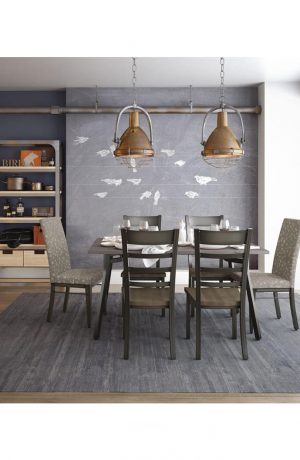 <strong>Metal Frame Finish</strong>: 51 Harley • <strong>Seat Wood Finish</strong>: 84 Shady