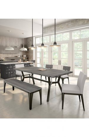 Amisco's Pablo and Architect Chairs in Modern Dining Room