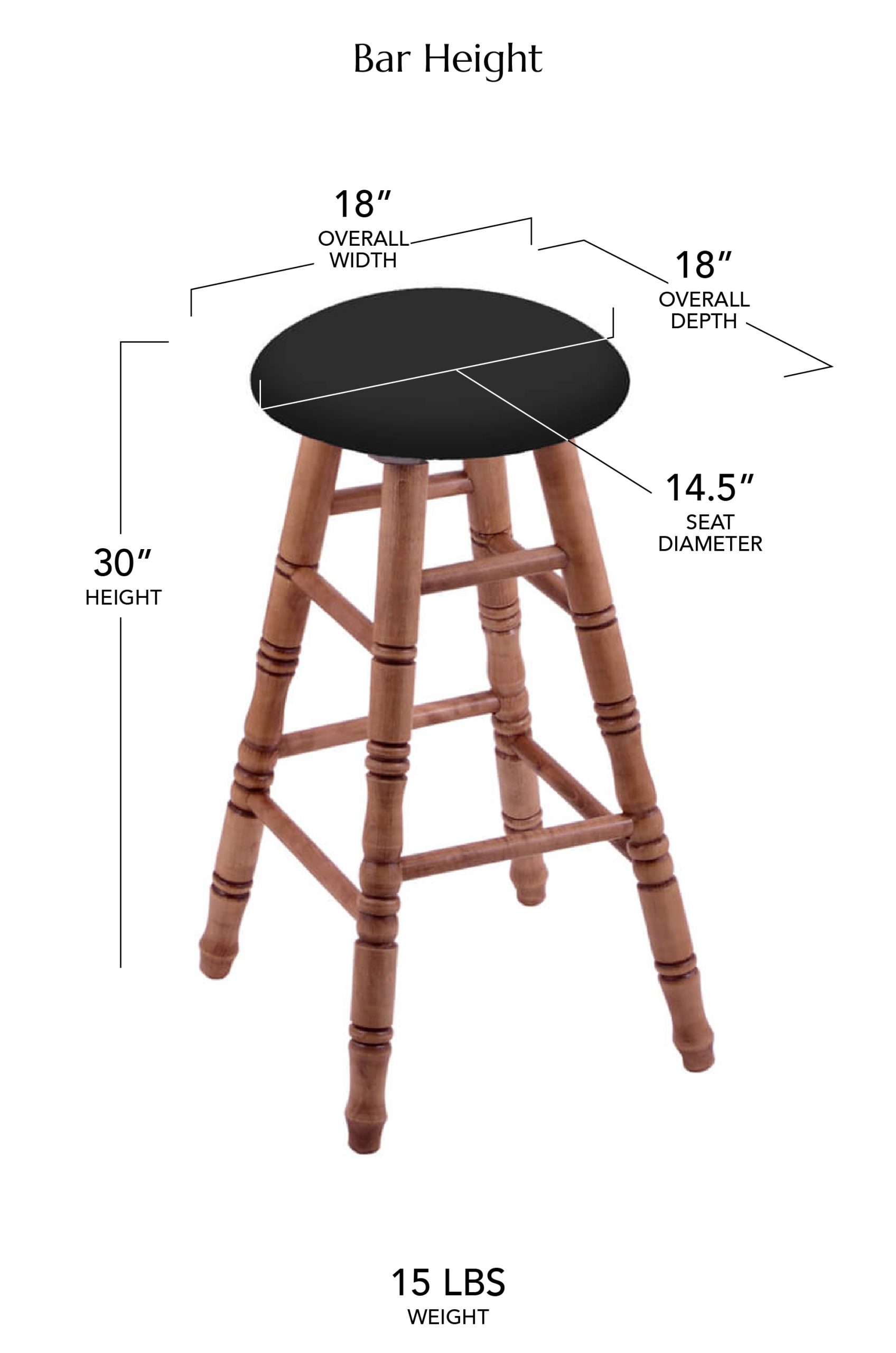Bar Height Dimensions