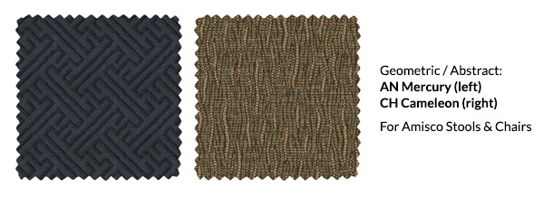 Amisco Geometric Fabric Patterns for Upholstery