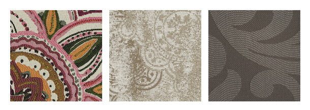 Trica Fabric Floral Patterns for Barstools
