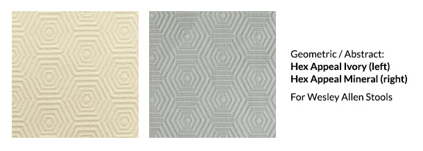 Wesley Allen Geometric Patterns for Stools