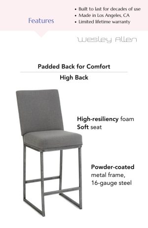 Features of this bar stool