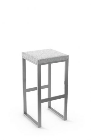 Amisco Aaron Backless Stool with Linear Base