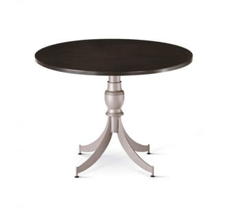 Pedestal Base on Dining Table