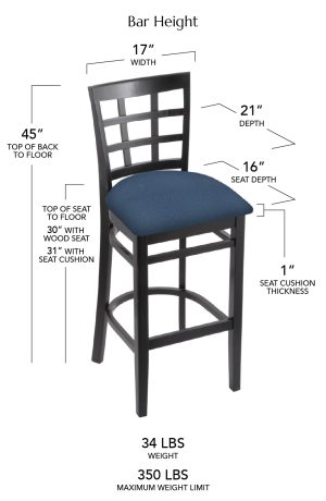Bar Height Dimensions