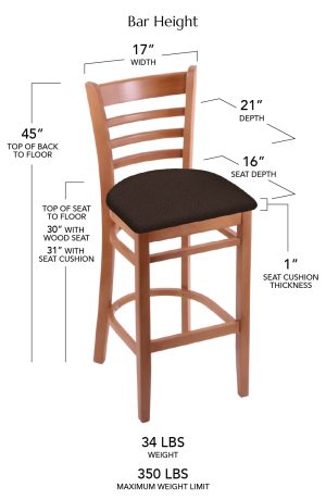 Bar Height Dimensions
