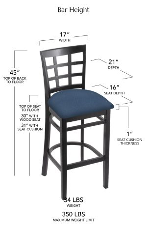 Bar Height Dimensions
