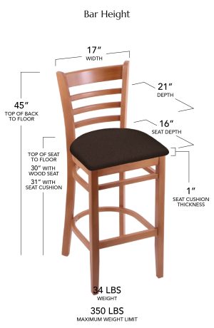 Bar Height Dimensions