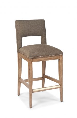 Fairfield's Orleans Wooden Stool with Back