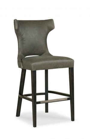 Fairfield's Gavin Wooden Bar Stool with Back