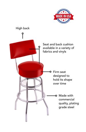 Bar Stool Features