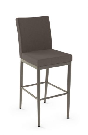 Amisco's Melrose Stationary Upholstered Bar or Counter Stool